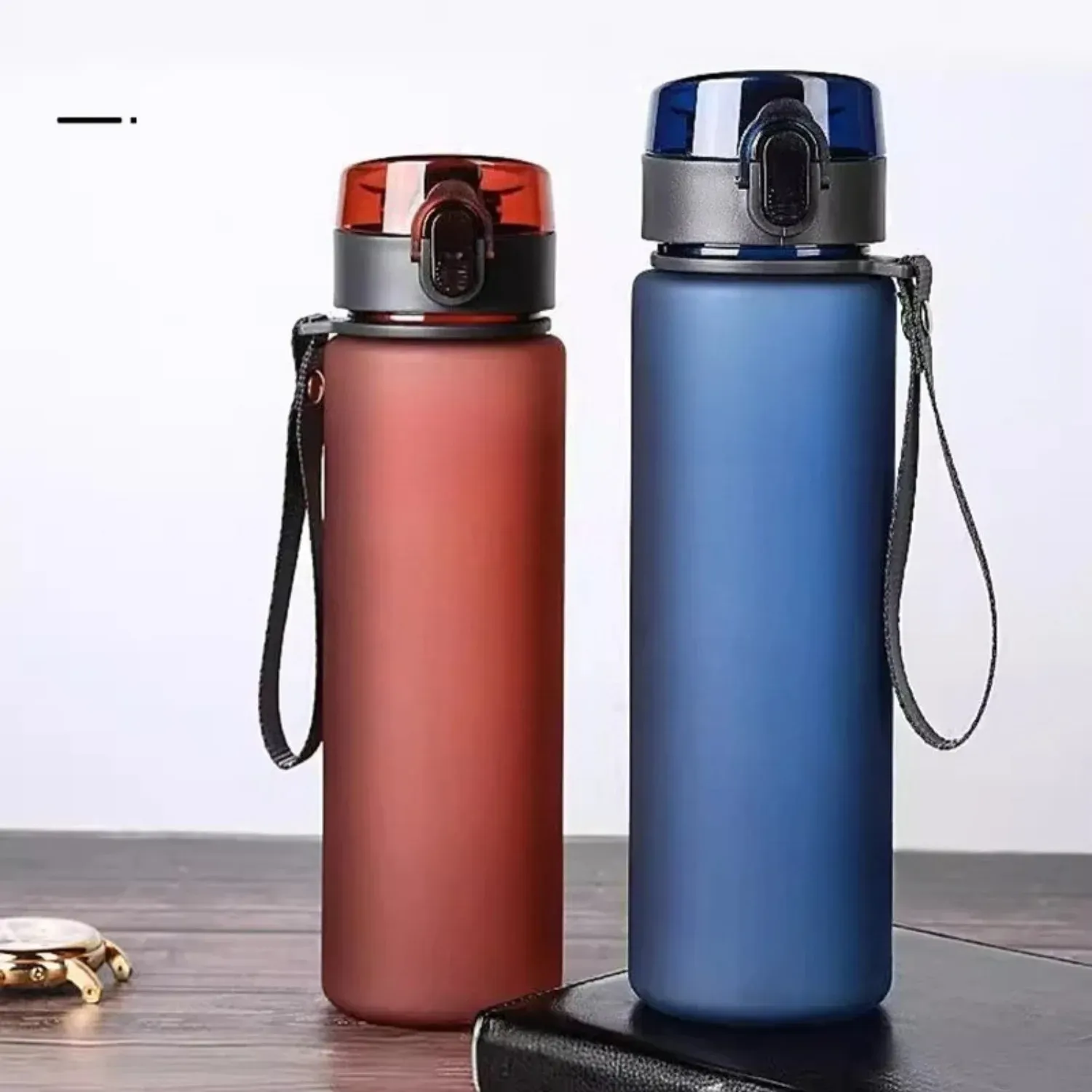 Gourde de sport étanche et portable pour les voyages et la randonnée, 400 ml et 560 ml 2