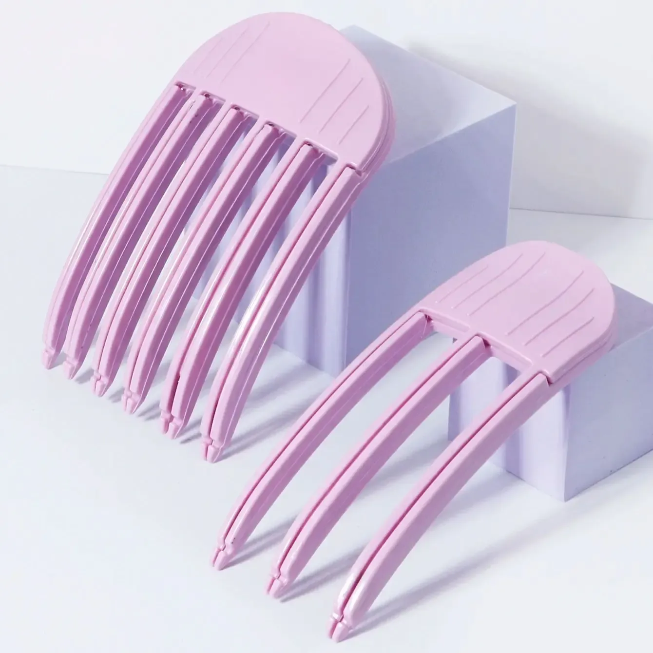 Pinces volumisantes en plastique sans pli pour cheveux – Outil de coiffage pour frange et racines, adapté à tous types de cheveux 3