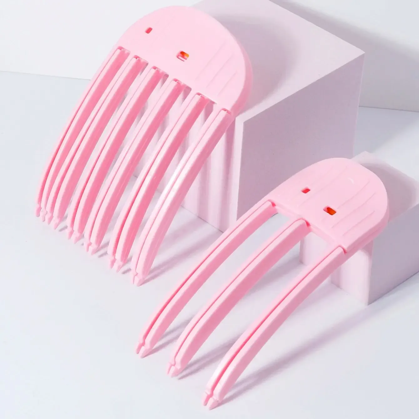 Pinces volumisantes en plastique sans pli pour cheveux – Outil de coiffage pour frange et racines, adapté à tous types de cheveux 2