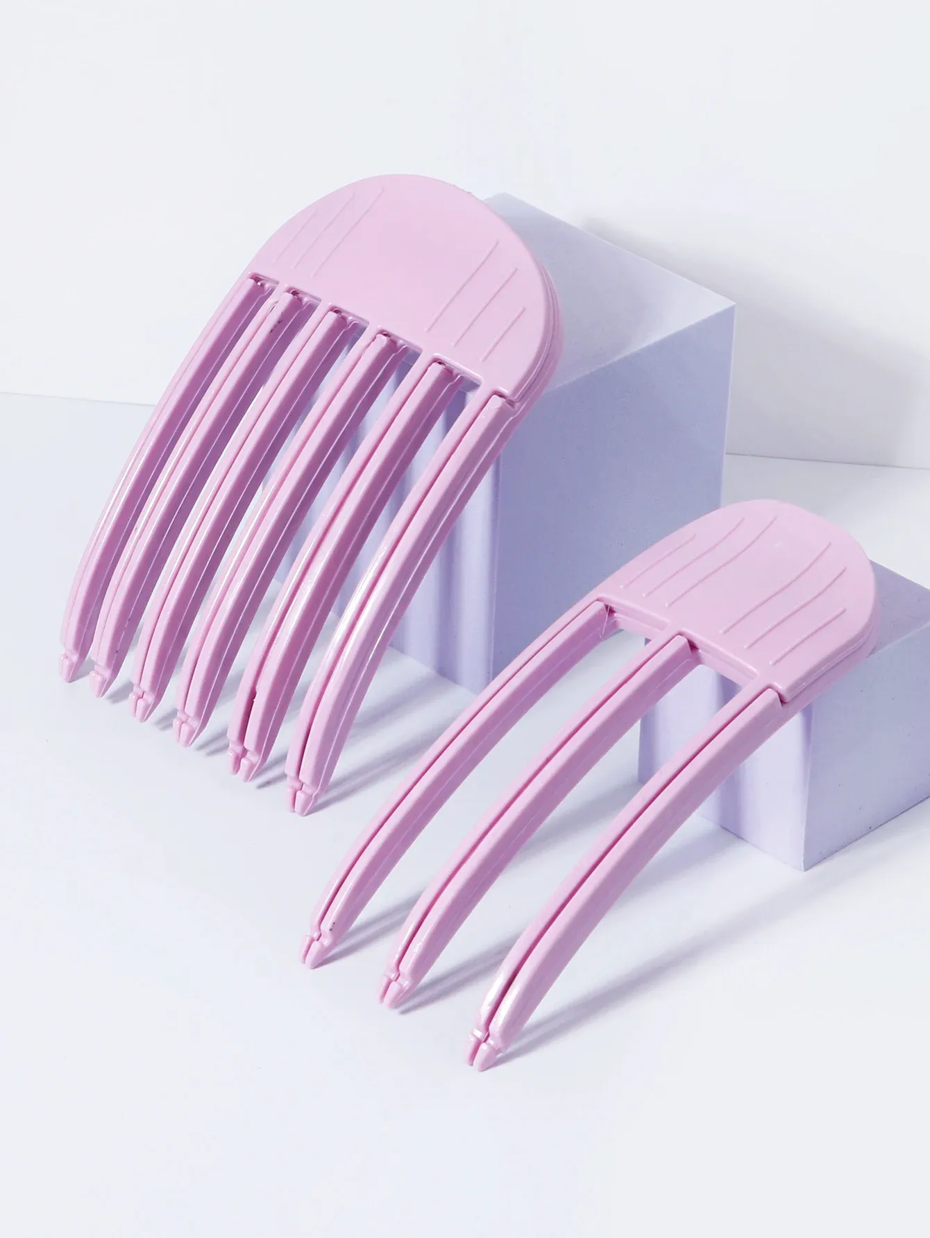 Pinces volumisantes en plastique sans pli pour cheveux – Outil de coiffage pour frange et racines, adapté à tous types de cheveux 7
