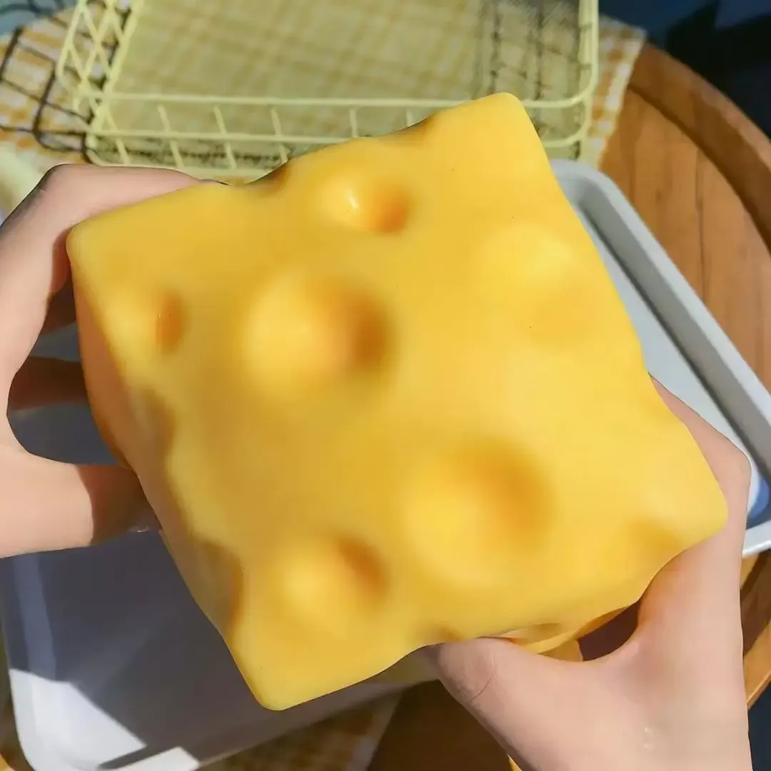 Bloc de décompression en forme de fromage, détails finaux