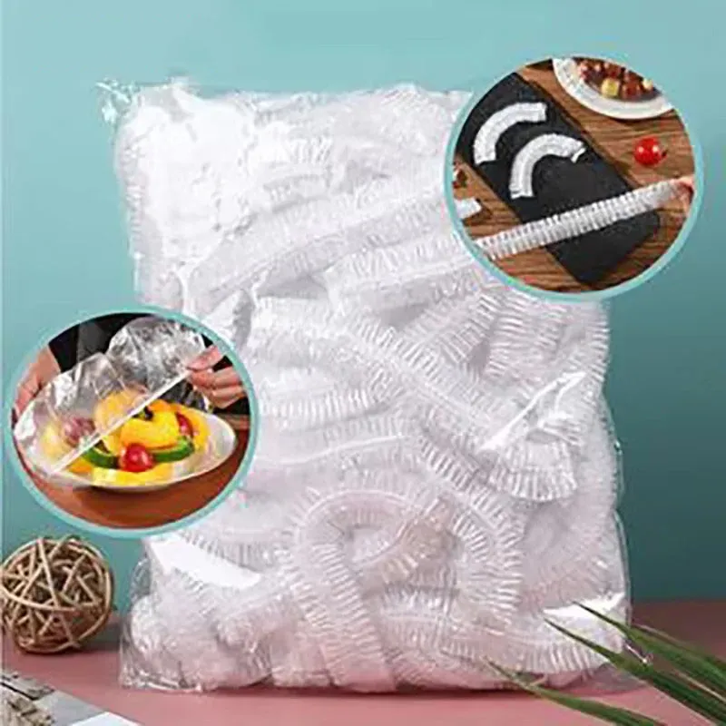 Couvercles réutilisables en silicone élastique pour conservation des aliments, lot de 50 à 500 pièces - Image 1
