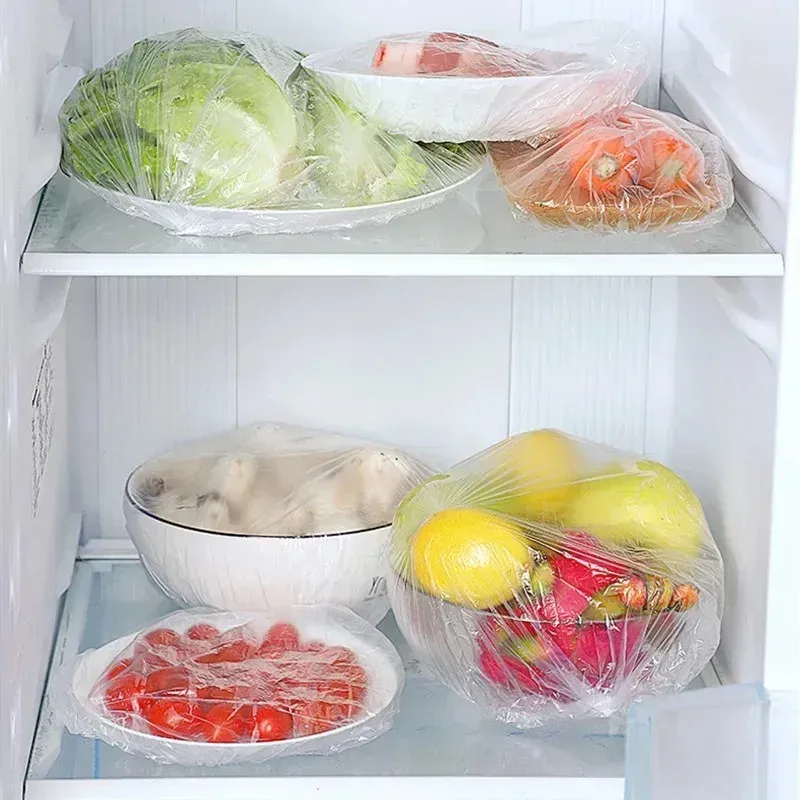 Couvercles réutilisables en silicone élastique pour conservation des aliments, lot de 50 à 500 pièces 4