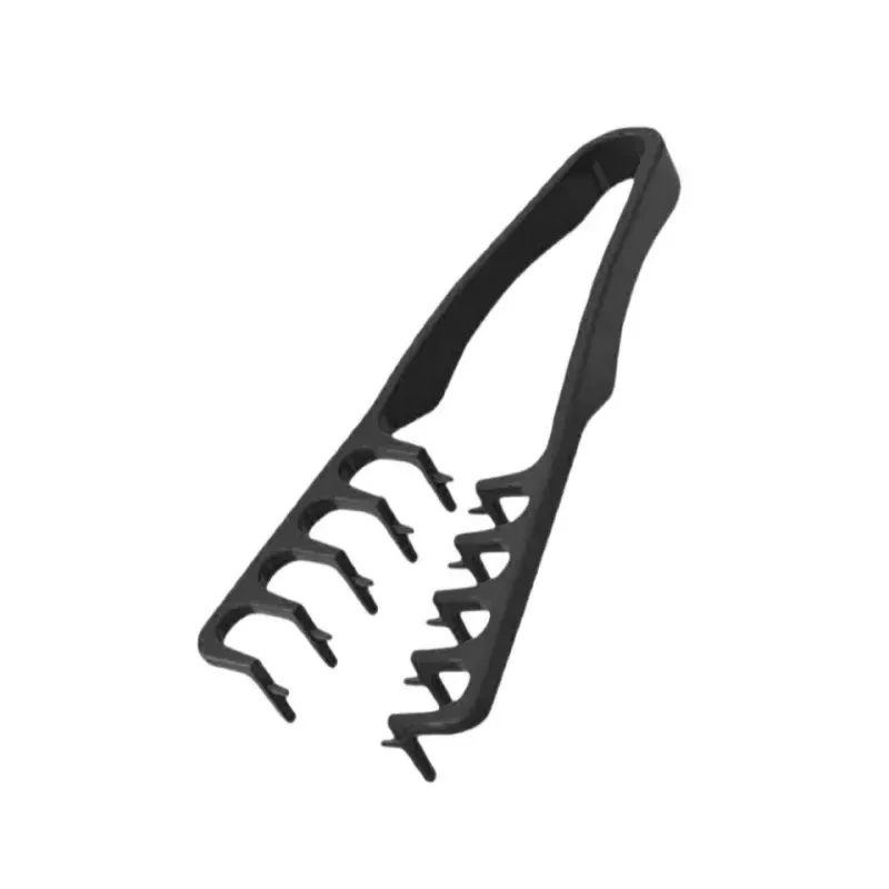 Peigne volumisant à dents larges, détail de la texture