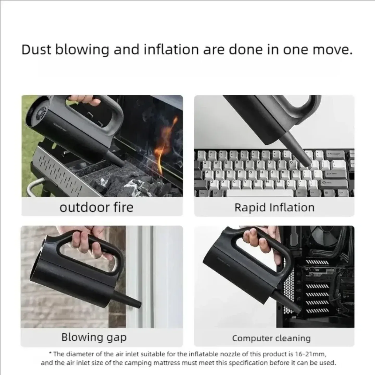 Aspirateur de voiture sans fil Xiaomi, aspirateur portatif de poche à forte puissance d'aspiration, silencieux et léger, avec charge rapide USB-C. 5
