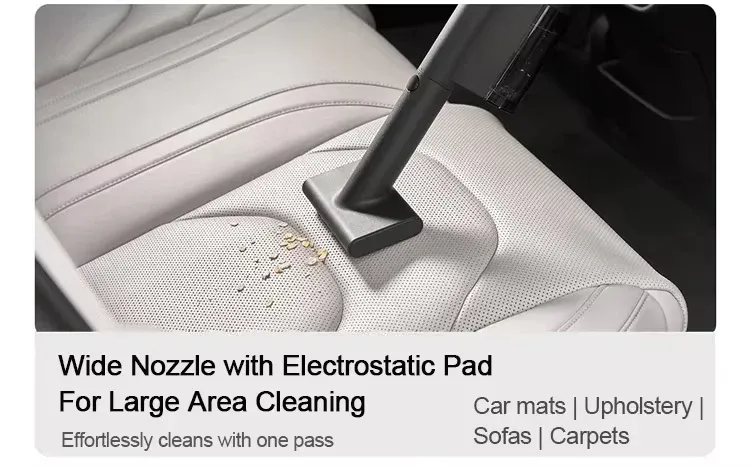 Aspirateur de voiture Xiaomi, confort d'utilisation