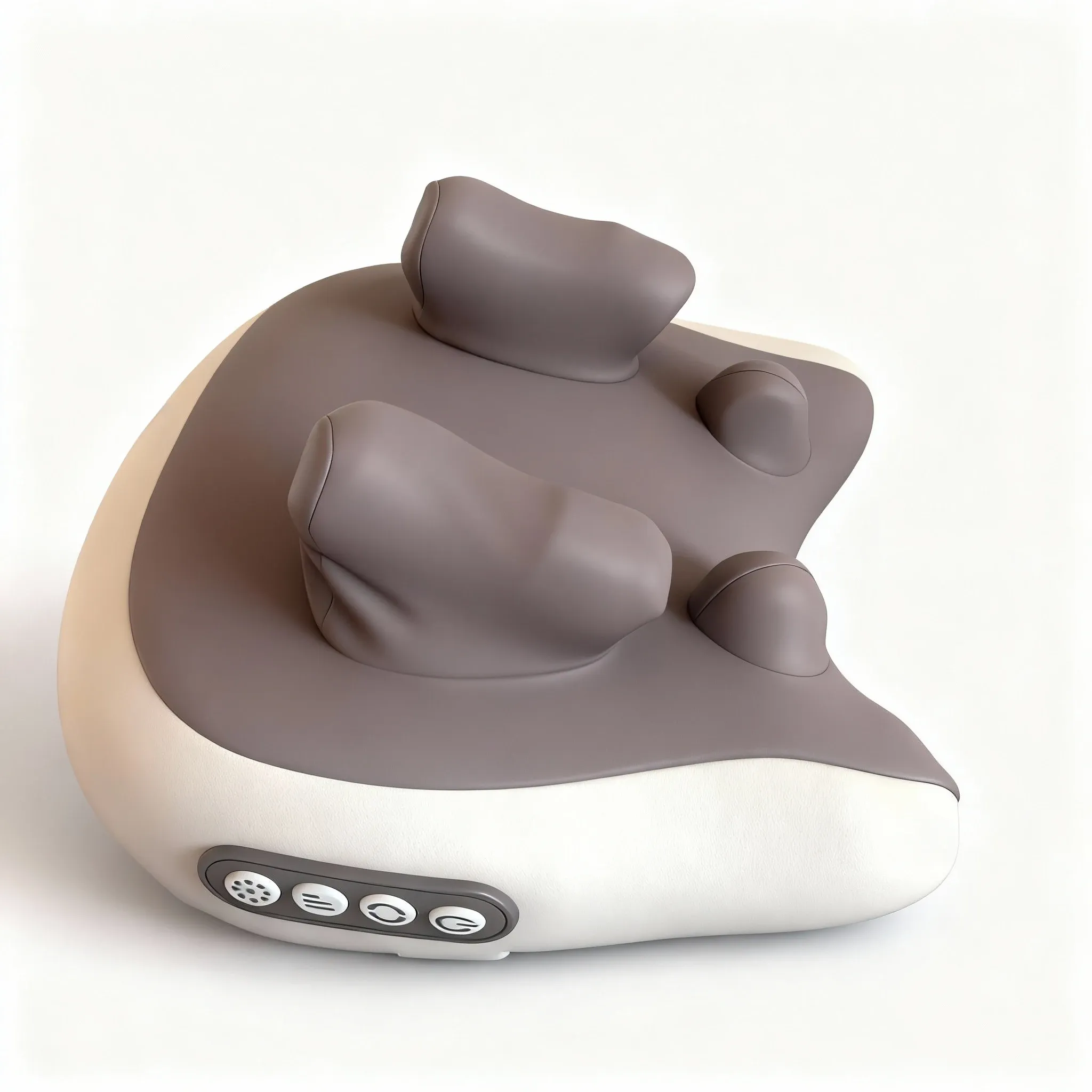 Masseur d'oreiller portable et sans fil pour le cou et les épaules, avec fonction chauffante et massage professionnel 7