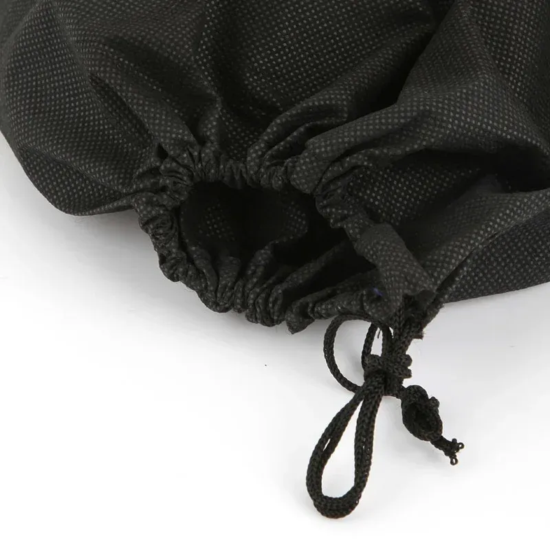 Pochette de voyage pour chaussures en non-tissé, sac de rangement portable à cordon, organisateur d'accessoires de voyage, sac à cordon haut 3
