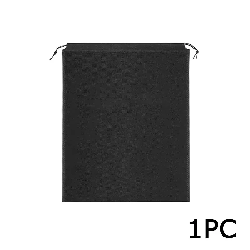 Pochette de voyage pour chaussures en non-tissé, sac de rangement portable à cordon, organisateur d'accessoires de voyage, sac à cordon haut 7