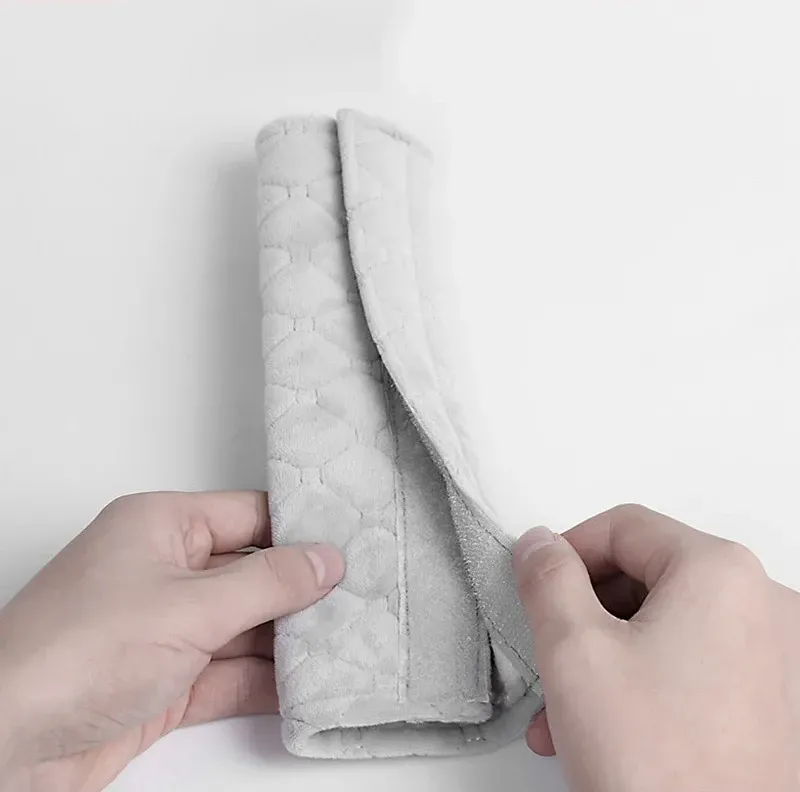 Couvre-épaule de ceinture de sécurité, vue rapprochée