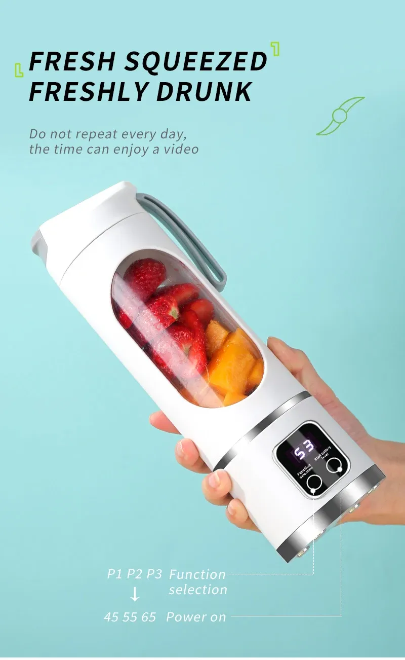 Blender portable, finitions
