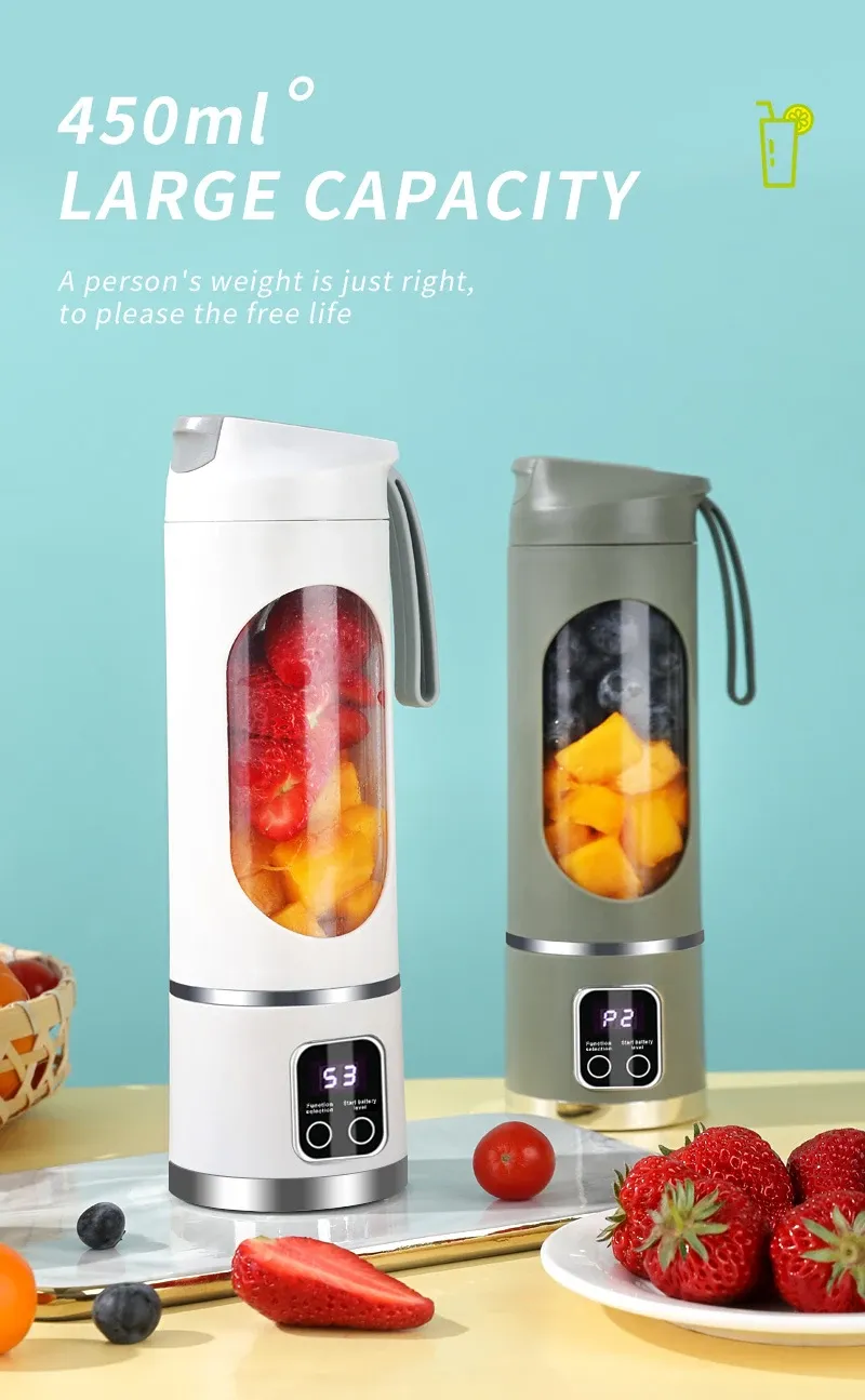 Préparation d'un smoothie