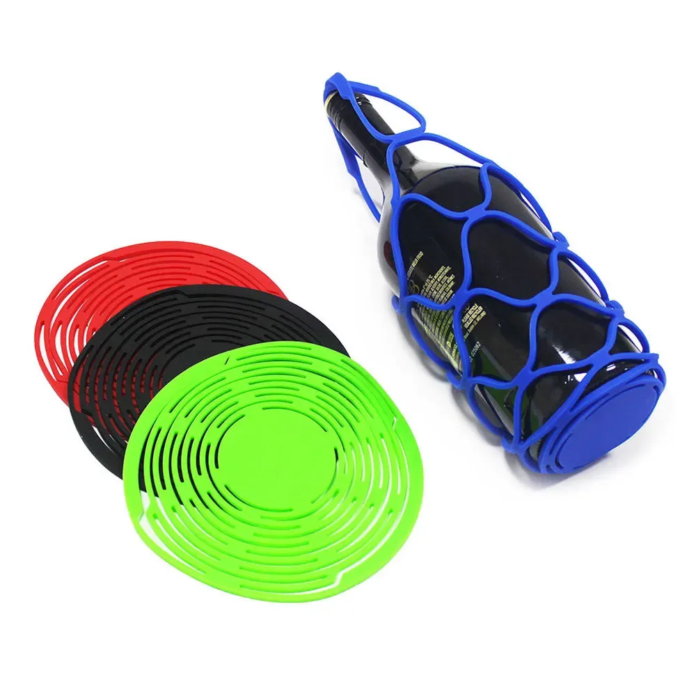 Sac de rangement en silicone, ambiance de table