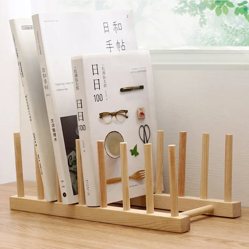 Égouttoir en bois intégré à la cuisine