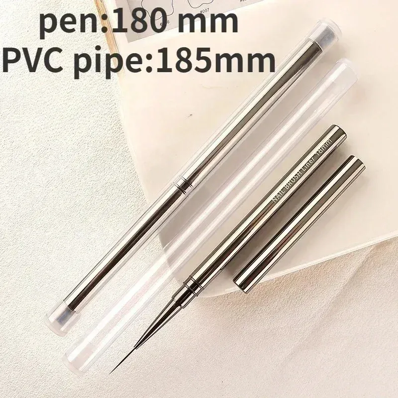 Pinceaux à rayures pour ongles, tailles 6, 9, 12, 15, 18 et 25 mm 6