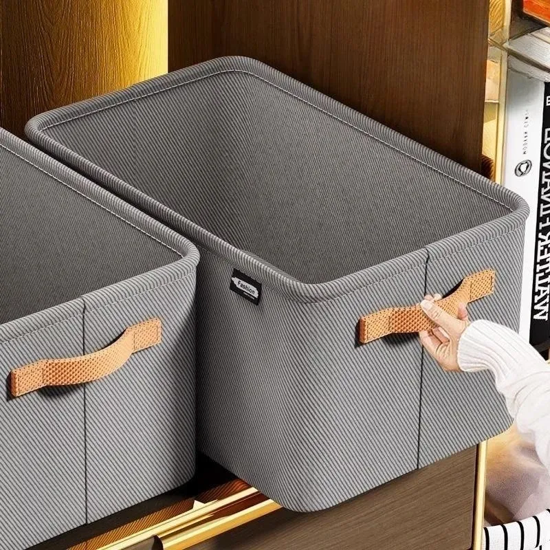 Armoire de rangement épaisse pour vêtements avec boîte de rangement pour jeans et organisateurs de garde-robe 5