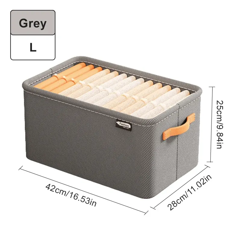 Armoire de rangement épaisse pour vêtements avec boîte de rangement pour jeans et organisateurs de garde-robe 10