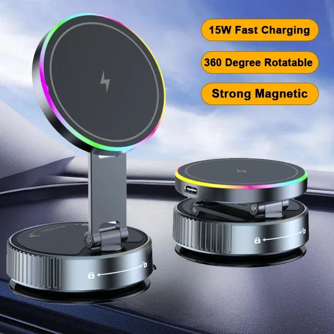 Support de téléphone magnétique pour voiture, vue d'ensemble