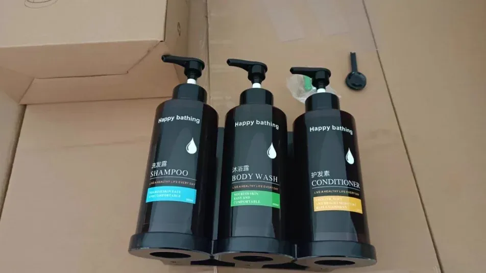 Distributeur mural sans perçage, finition