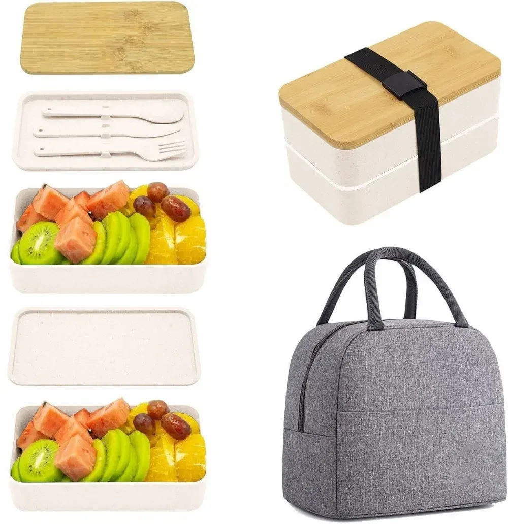 Compartiments de la boîte bento