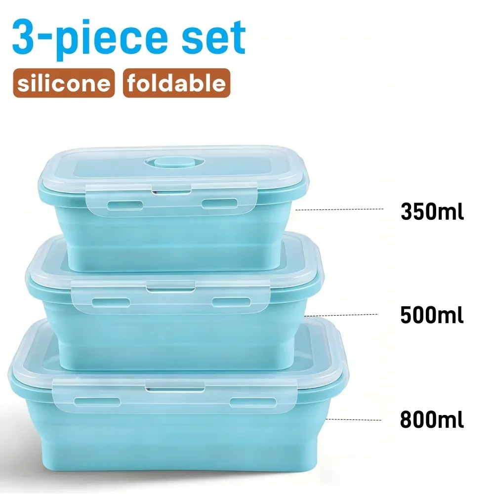 Boîte à déjeuner Bento pour adultes avec compartiments, ensemble de récipients de conservation des aliments à 2 niveaux avec couverts pour enfants, compartiment à légumes compatible micro-ondes et lave-vaisselle 9