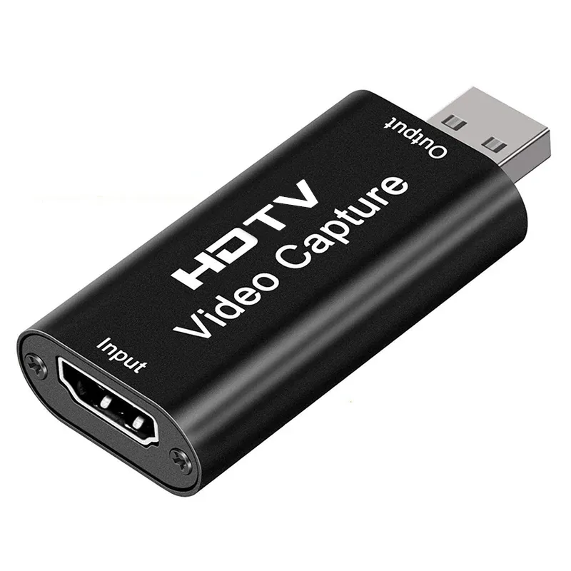 Carte de capture vidéo 4K en métal HDMI vers USB 2.0 – Enregistrement 1080p pour Switch, Xbox et PS4/PS5 7