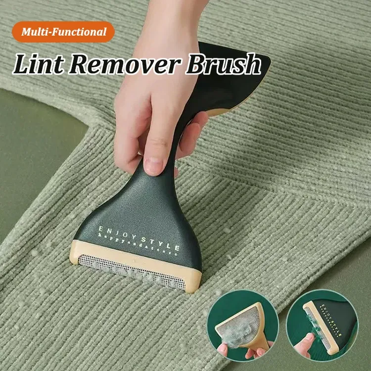 Brosse anti-peluches double tête en vue générale