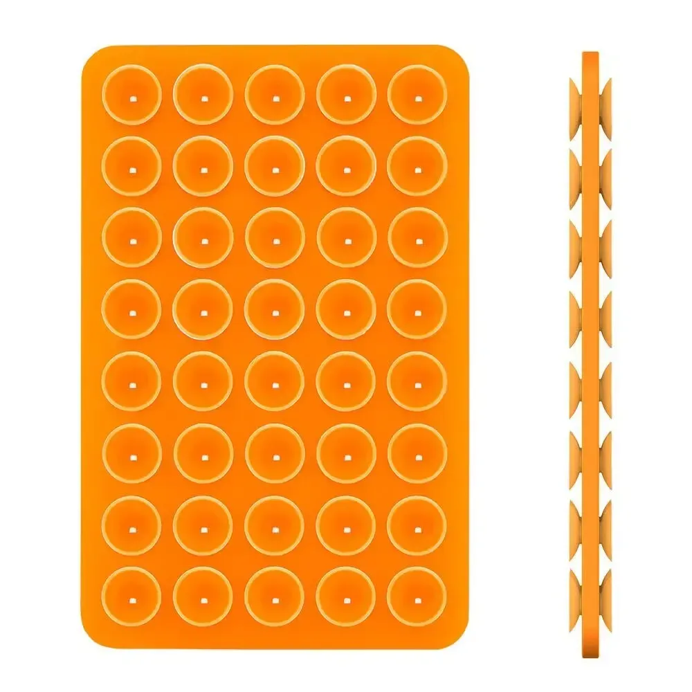 Support de téléphone à ventouse en silicone, double face, mains libres, poignée robuste pour selfies et vidéos, compatible iPhone et Android 16