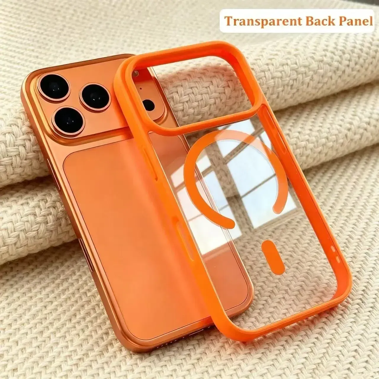 Coque MagSafe en acrylique vue en situation
