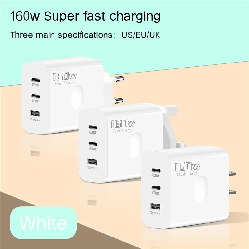 Chargeur USB-C 160 W, en situation