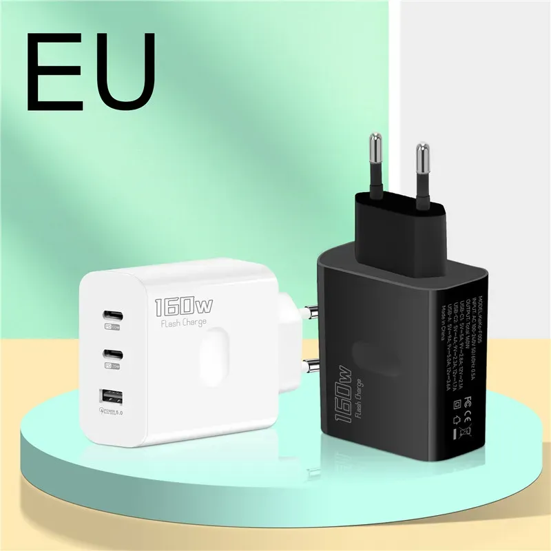 Chargeur USB-C 160 W, compatibilité appareils