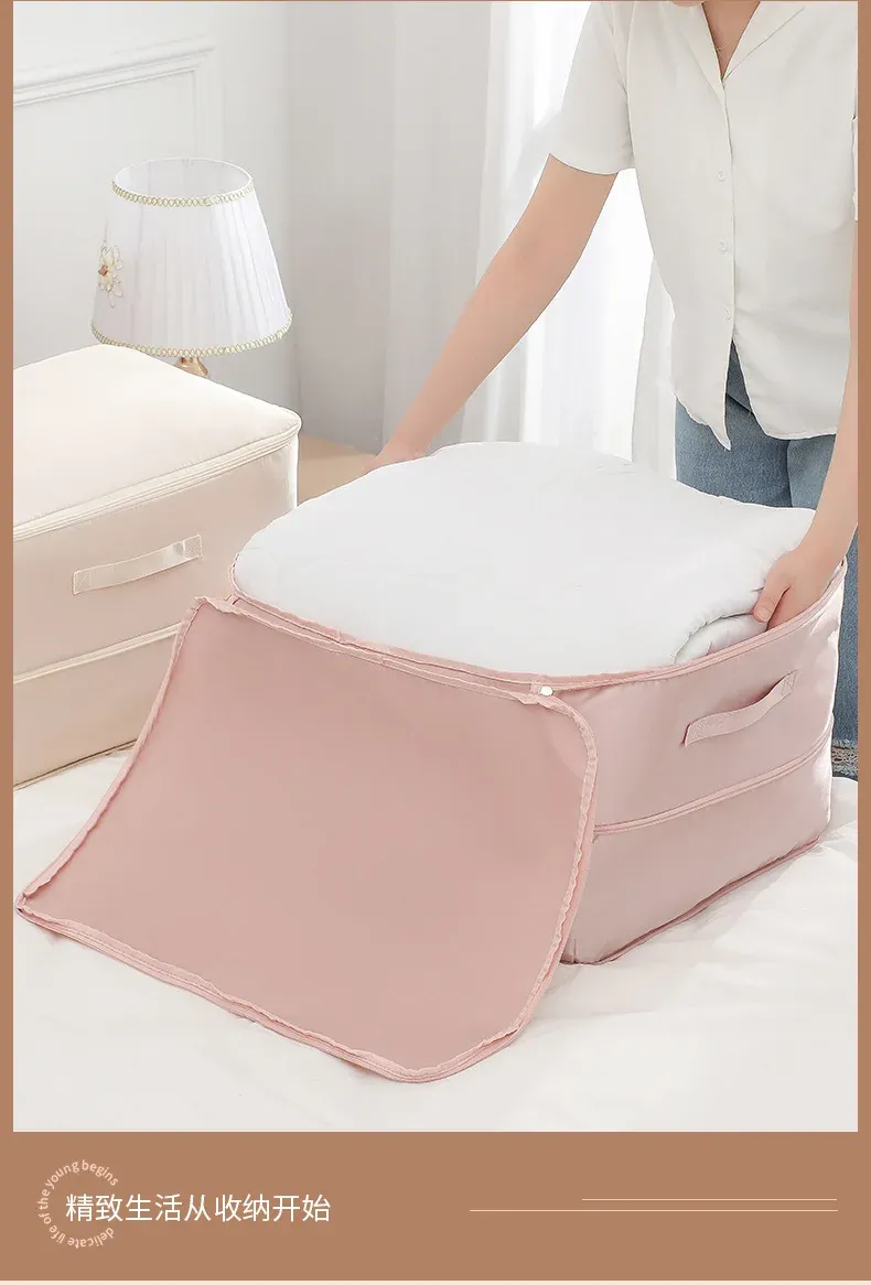 Sac de rangement sous vide en situation