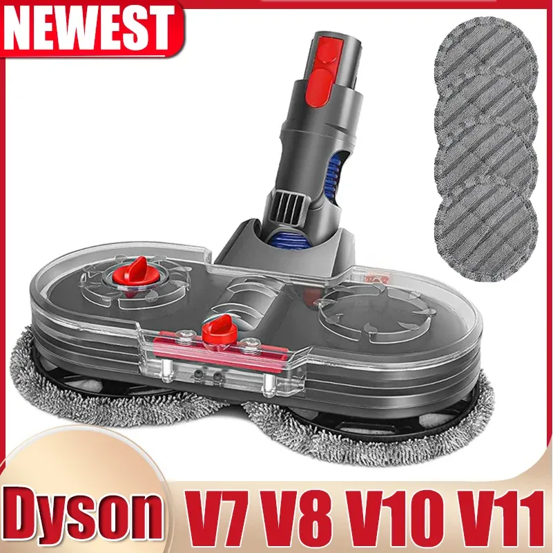 Tête de brosse serpillière électrique avec réservoir d'eau pour aspirateurs Dyson V7, V8, V10 et V11 – Accessoire de remplacement - Image 1