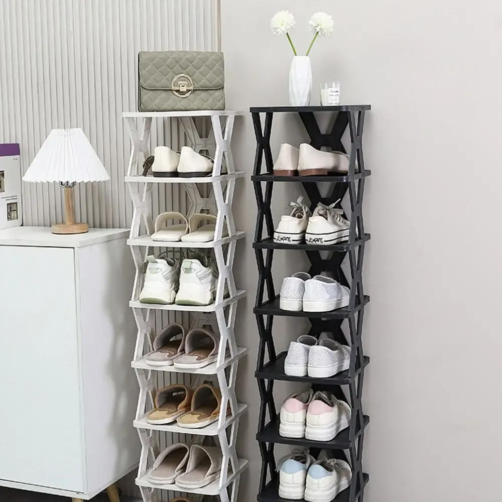 Étagère à chaussures, détail de la finition