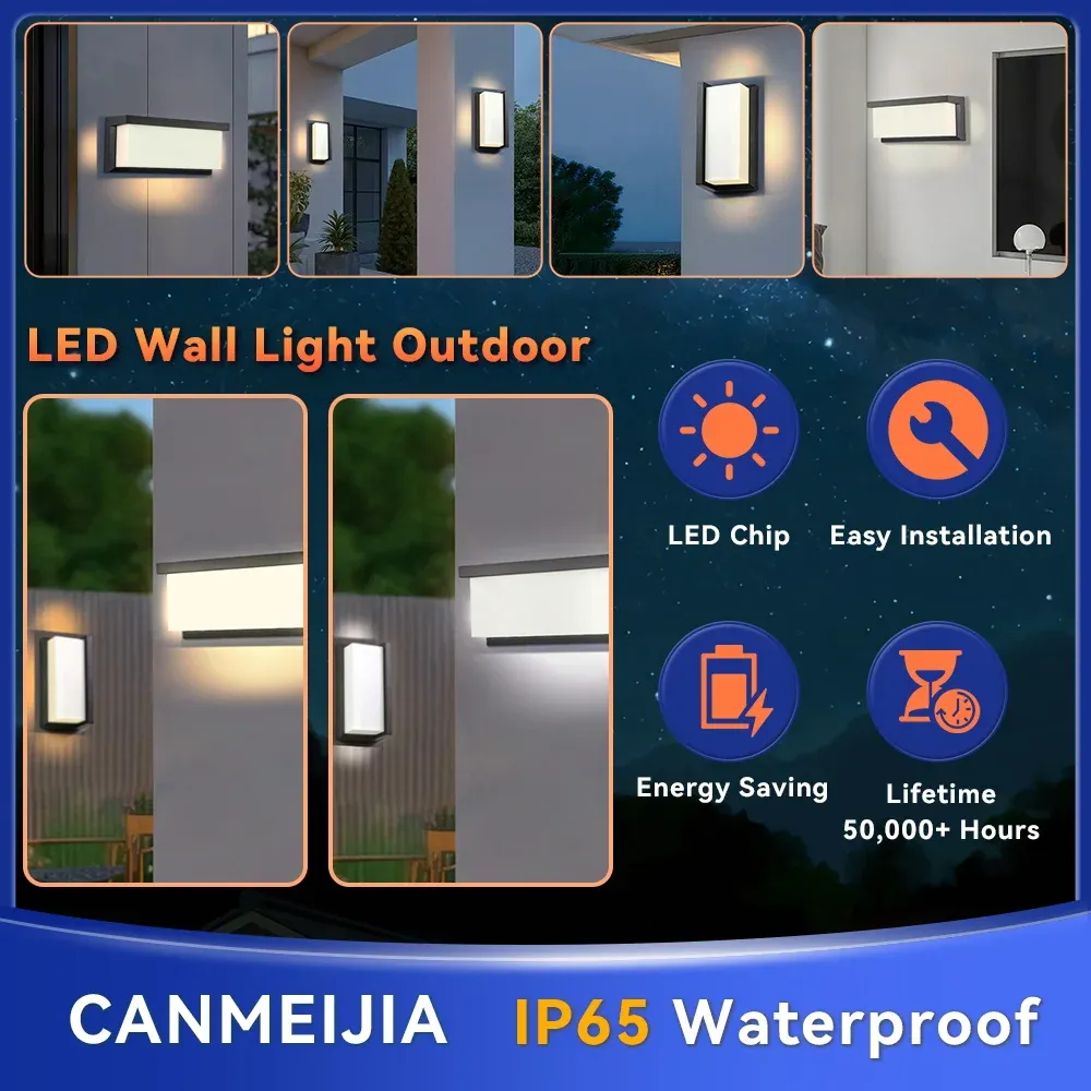 Applique murale IP65, détail d'étanchéité