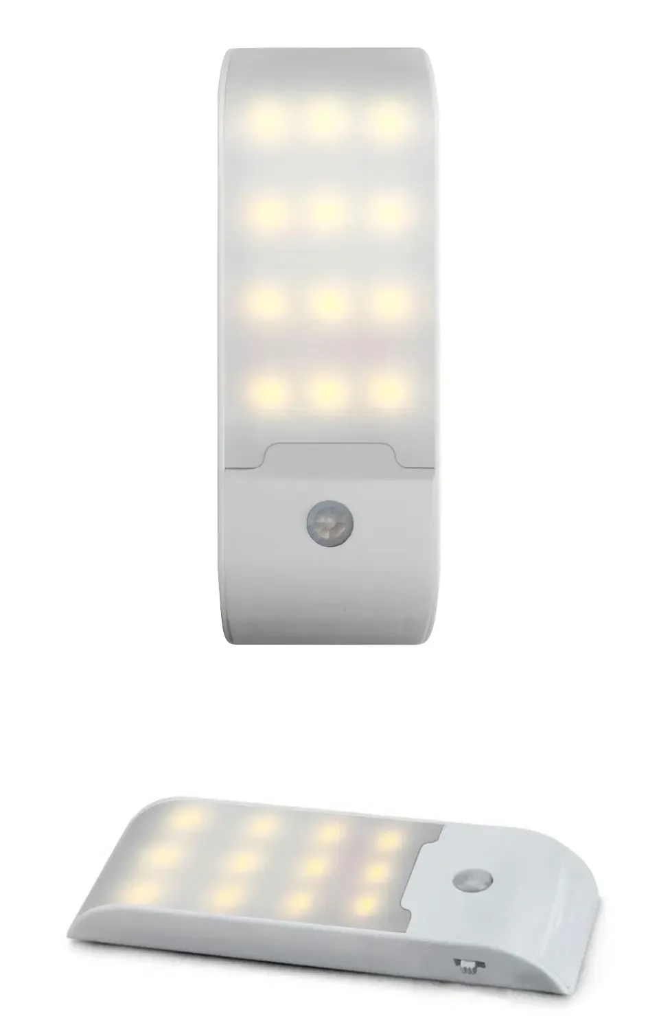 Veilleuse LED installée dans un placard