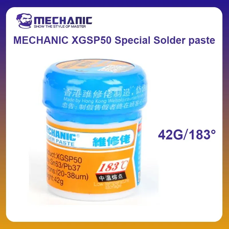 Pâte à souder XG50 XGSP50 à flux, point de fusion 183 °C, pour la réparation de composants SMD sur carte PCB de téléphone 2