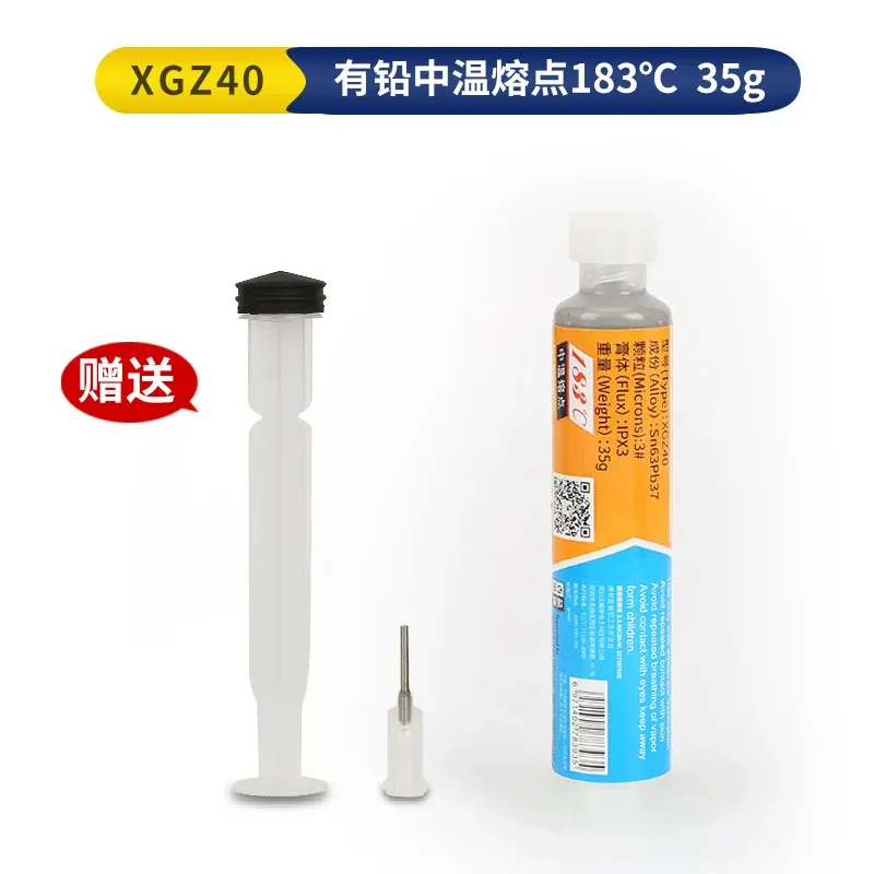 Pâte à souder XG50 XGSP50 à flux, point de fusion 183 °C, pour la réparation de composants SMD sur carte PCB de téléphone 9