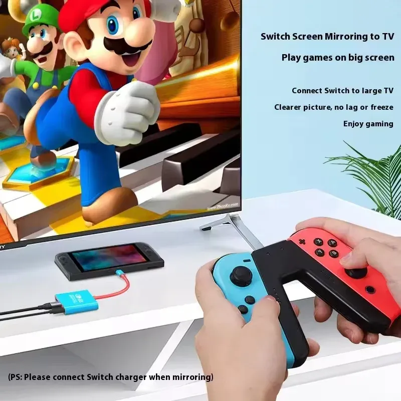 Station d'accueil USB-C pour Nintendo Switch avec sortie HDMI 4K 60 Hz, USB-C 3.0 et charge PD 100 W, compatible Switch 2, Switch et Switch OLED 4