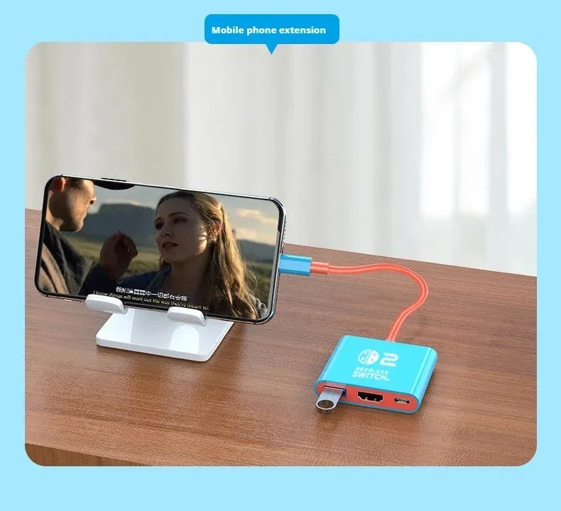 Station d'accueil pour Nintendo Switch 2, format compact