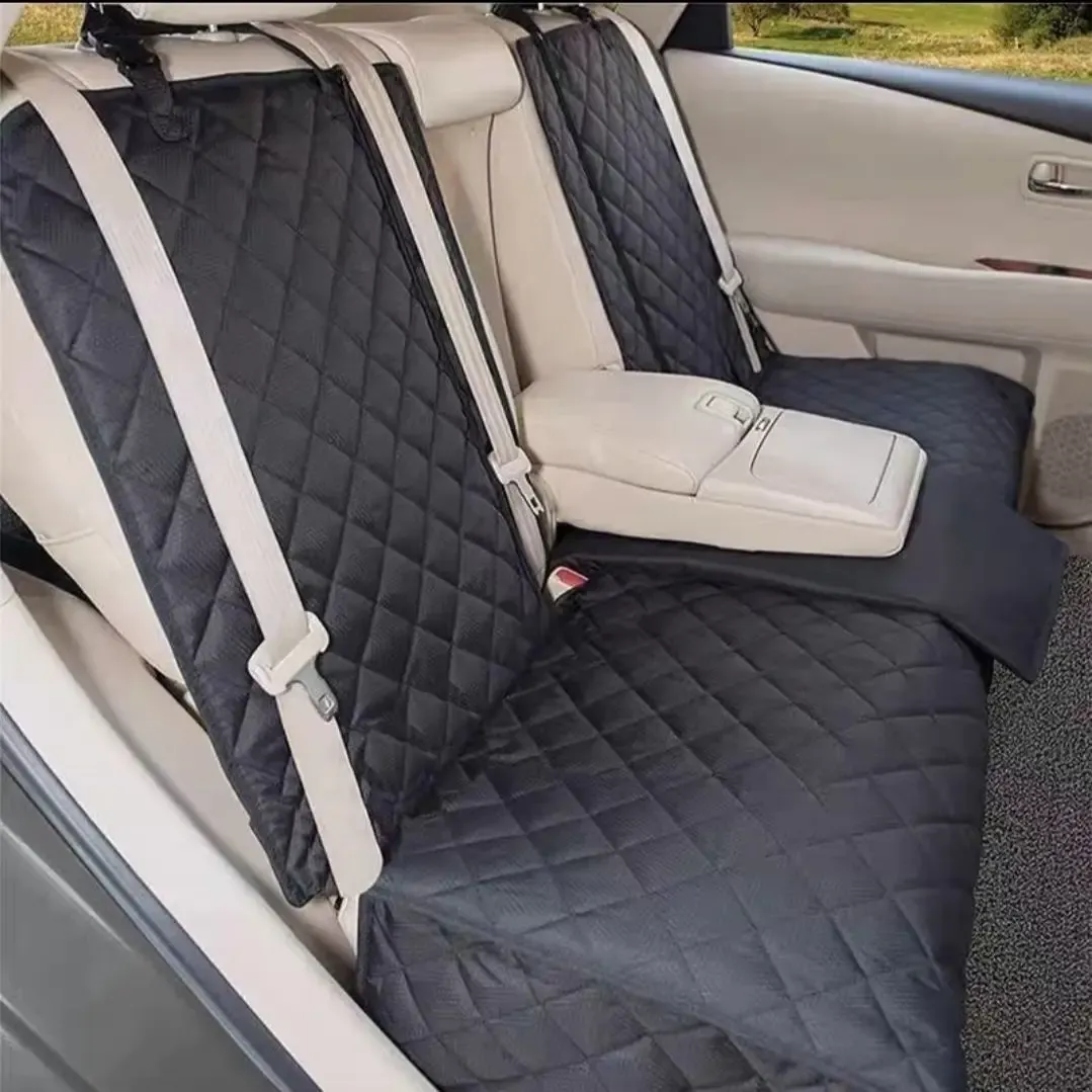 Housse de siège auto imperméable pour chien avec accoudoir central, matelas de voyage pour animaux de compagnie 5