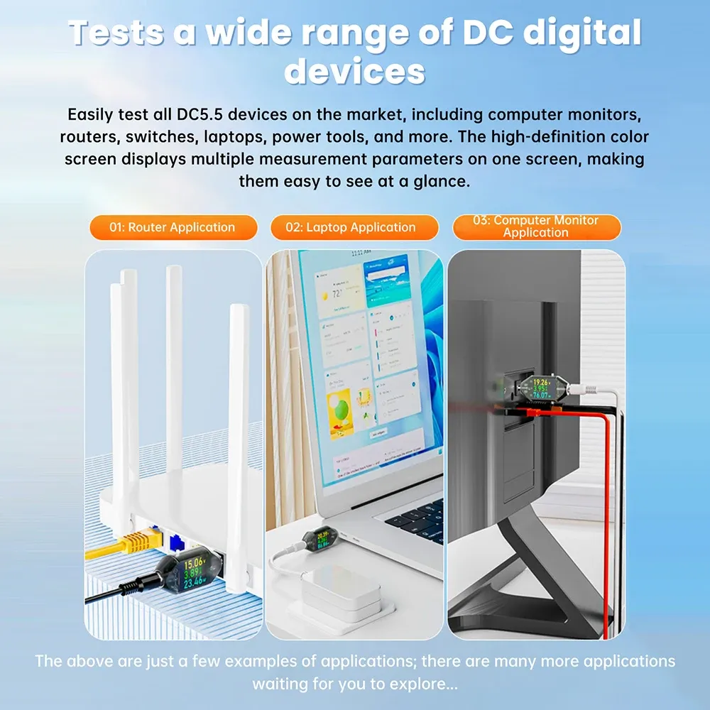Testeur d'interface DC, mise en situation