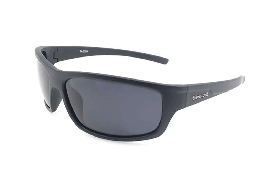 Lunettes de soleil polarisées pour homme, monture rectangulaire marron, verres de sport, protection UV400 11
