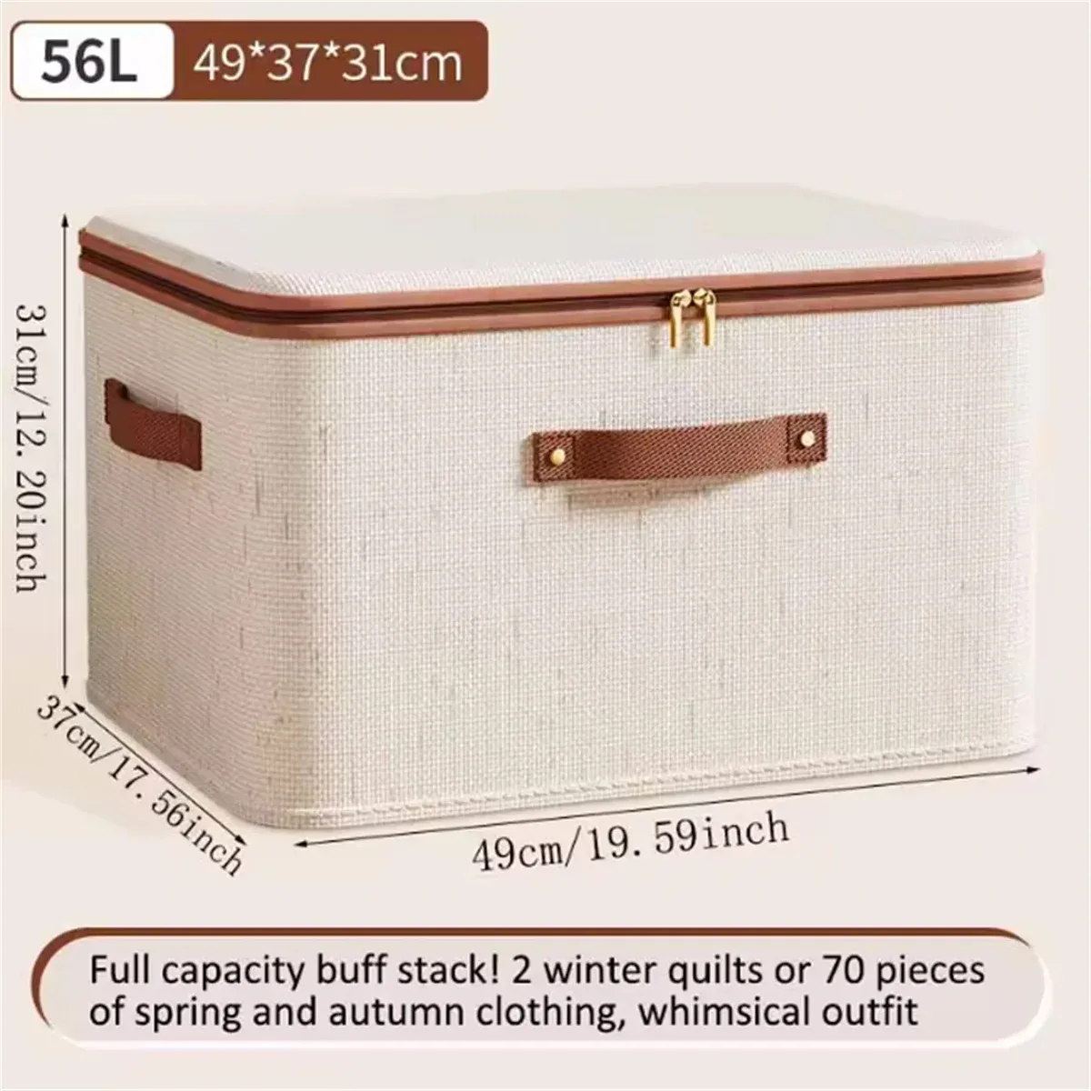 Boîte de rangement, détail du design
