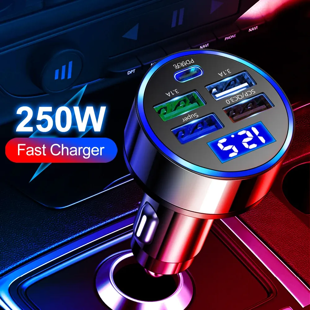 Recharge rapide en voiture