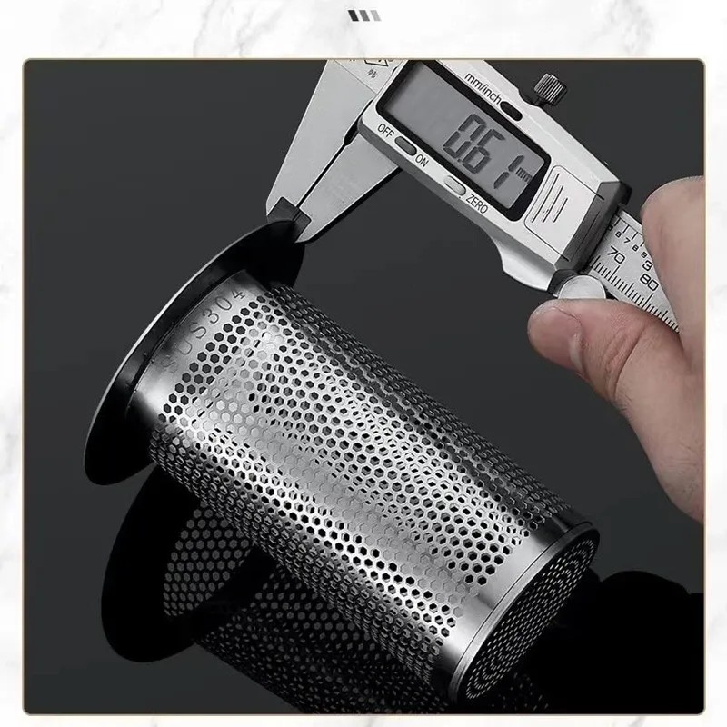 Crépine de sol en acier inoxydable, attrape-cheveux pour douche et évier, anti-odeurs pour évier de cuisine 3