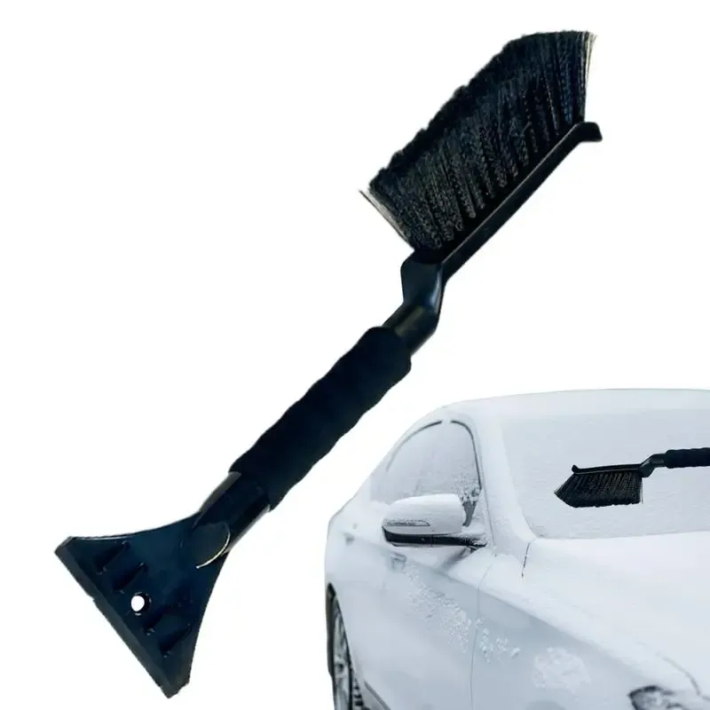 Brosse à neige 2 en 1 avec grattoir à glace et poignée ergonomique en mousse 5