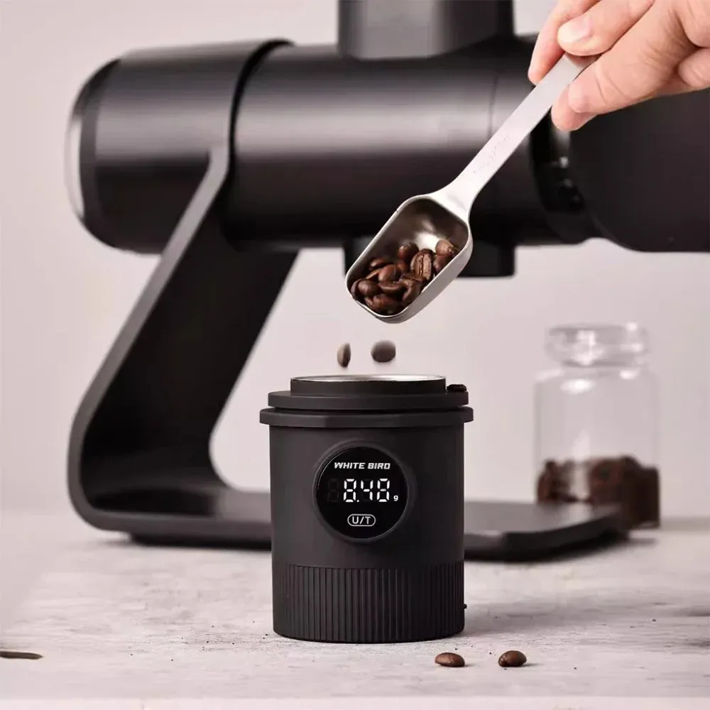 Balance à café numérique LCD pour cuisine, balance électronique pour expresso avec fonction de dosage, tasse incluse, capacité 500 g, modèle KC232 2