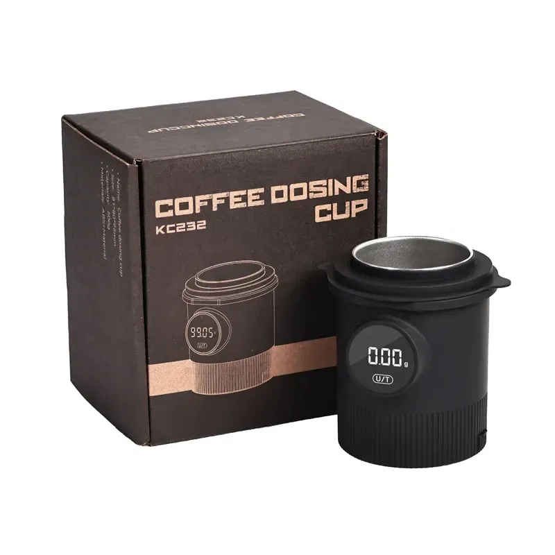 Balance à café numérique LCD pour cuisine, balance électronique pour expresso avec fonction de dosage, tasse incluse, capacité 500 g, modèle KC232 7