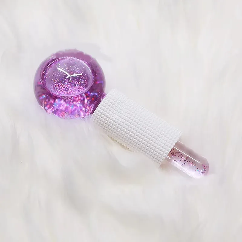 Grande boule de cristal rafraîchissante pour le visage et les yeux, outil de massage à ondes d'eau pour le soin de la peau 12